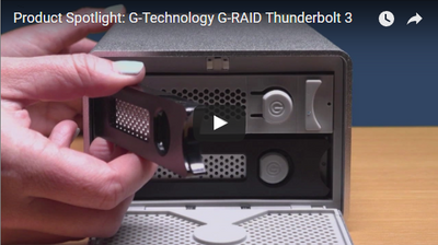 Videoguys Product Spotlight: G-Technology G-RAID Thunderbolt 3