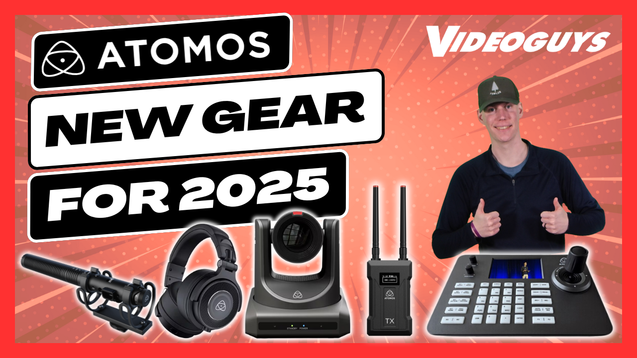 First Look at New Atomos Products: A-EYE PTZ Cameras, StudioSonic Audio, and More First Look at New Atomos Products: A-EYE PTZ Cameras, StudioSonic Audio, and More