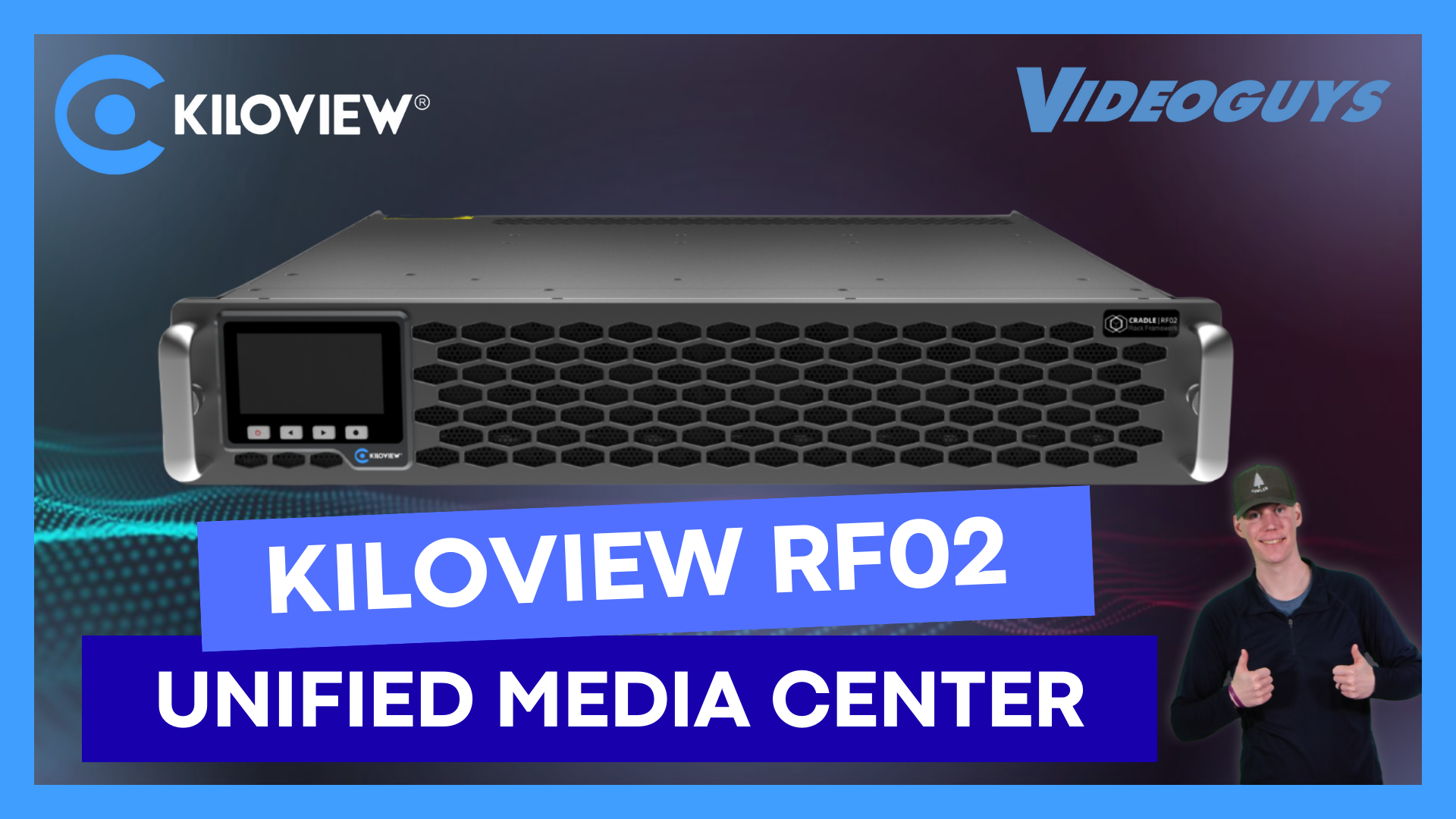 Kiloview RF02: The Ultimate Modular Video Platform for NDI, SRT & IP Workflows Kiloview RF02: The Ultimate Modular Video Platform for NDI, SRT & IP Workflows