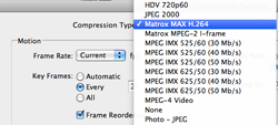 Export H.264 from Avid MC5 with MAX