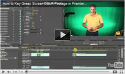 How to Key Green Screen DSLR Footage in Premiere Pro CS5