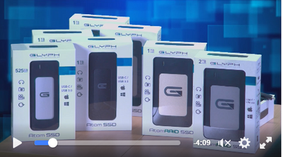 Glyph Atom SSD Drives Available at Videoguys.com - Check out the Video