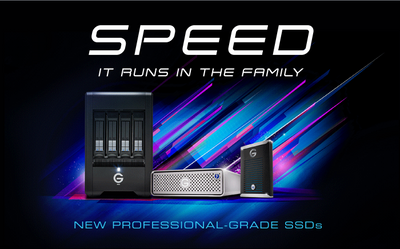 G-Technology SSD Storage Now In Stock!