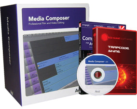 Avid Media Composer 3.0 with FREE Class on Demand Training DVD &amp; Red Giant Trapcode Shine Light Effects