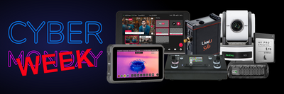 Save Now with these Cyber Week Specials from Videoguys