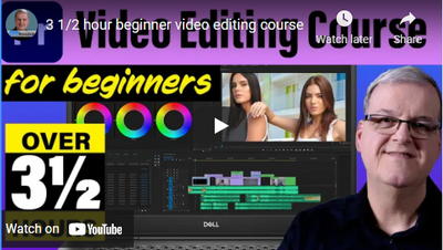 Adobe Premiere Beginner Video Editing Course