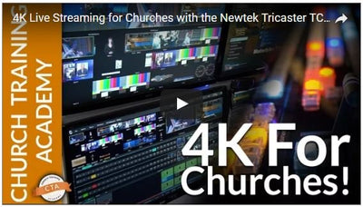 Newtek TriCaster TC1: Live Streaming Up to 4K for Churches