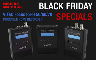 Black Friday Special - Free Battery with Focus FS-H50/60/70 Purchase