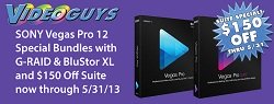 Sony Vegas Pro 12 Collection, Suite &amp; Bundles at Videoguys.com!