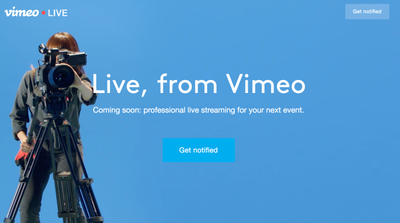 Vimeo Buys Livestream & Launches Live Video Streaming