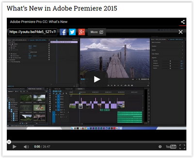 Check out these Premiere Pro CC 2015 Video Tutorials