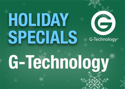 Holiday Specials on G-Technology Storage