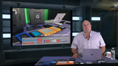 Portable Storage Solutions | Videoguys News Day 2sDay LIVE Webinar (07-23-19)