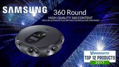 Samsung 360 Round 4K 3D Camera for Fully Immersive 360 Video Recording