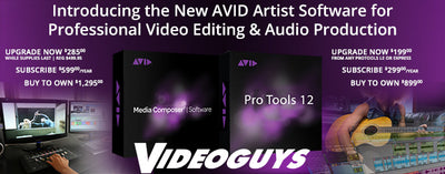 Introducing the New AVID Artist Software for Professional Video Editing & Audio Production