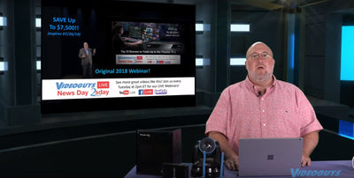 Top 10 Reasons to Switch to the TC1| Videoguys News Day 2sDay LIVE Webinar (05/28/19)