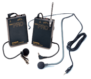 The Azden WLX-Pro Radio Microphone