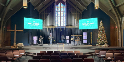 Absen Direct View LED Video Walls for Worship: Illuminating the Future