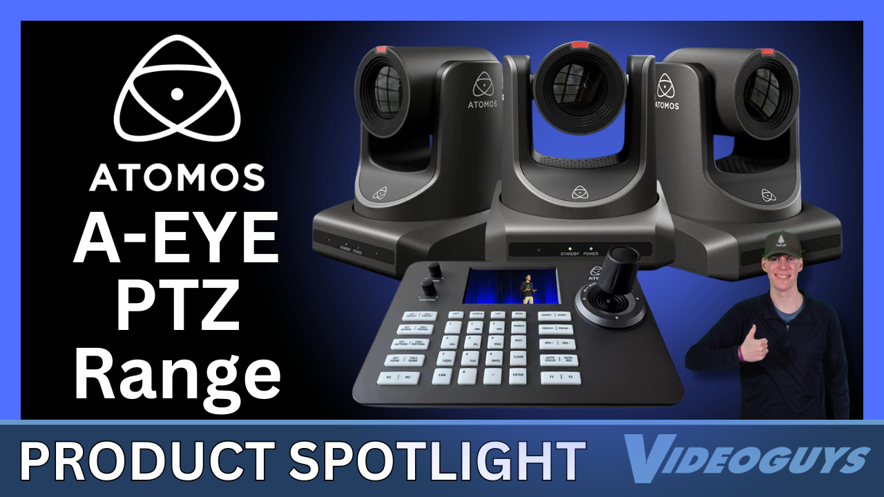 Atomos A-Eye PTZ Cameras: Professional Multi-Camera Solutions for 4K Production Atomos A-Eye PTZ Cameras: Professional Multi-Camera Solutions for 4K Production