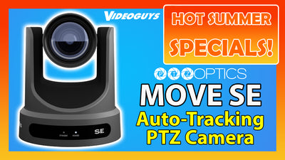 PTZOptics Move SE PTZ Camera | Hot Summer Specials