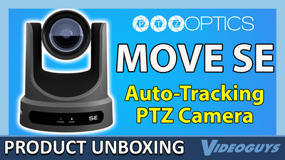 PTZOptics Move SE PTZ Camera Unboxing