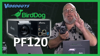 Introducing The New BirdDog  PF120 NDI Box Cam | Videoguys Live