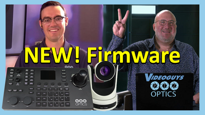 PTZOptics Camera Owners: Free Update with the Latest Firmware for new Features