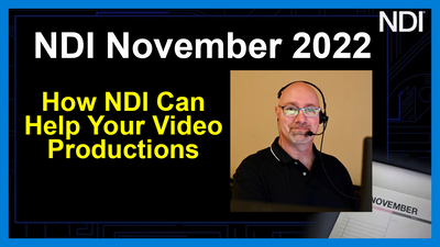 How NDI Can Help Your Video Productions