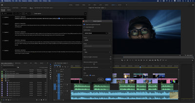 Adobe Premiere Pro July release adds Speech to Text and Native M1 Support