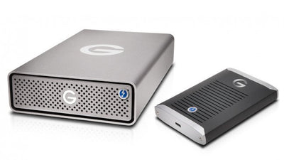 Two blazing fast G-Technology SSDs for content creators