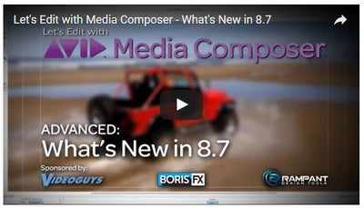 Edit with Media Composer 8.7 - New Exciting Updates
