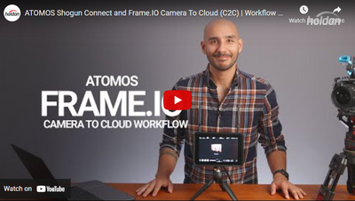 ATOMOS Connect Enables Frame.io Camera To Cloud  Workflows