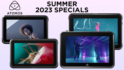 Save Now on Atomos Monitors, Recorders, and Switchers
