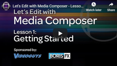 Getting Started with Media Composer