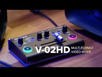 Check out the new Roland V-02HD  Video Mixer
