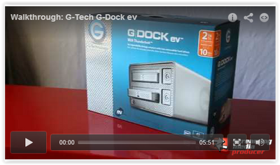 Videoguys Tutorial: G-Tech G-Dock ev