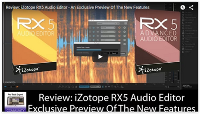 Check Out the New Features in iZotope RX5