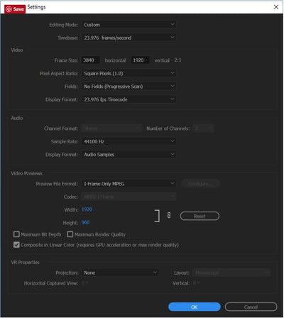 VR Updates in Adobe Premiere Pro CC