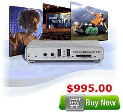 Matrox Ships Monarch HD Under $1,000 Video Streaming and Recording Appliance