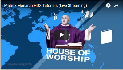 Matrox Monarch HDX Live Streaming and Recording Appliance Tutorial