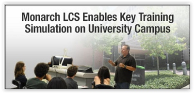 Matrox Monarch LCS Lecture Capture Device Enables Key Training Simulation on University Campus