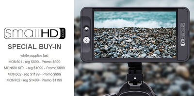Special Buy-In with SmallHD Field Monitors- Black Friday Special