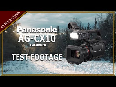 Panasonic AG-CX10 Camcorder and the Outdoors