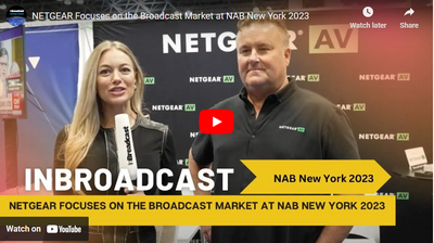 NETGEAR M4350 Focuses on Broadcast AVoverIP workflows