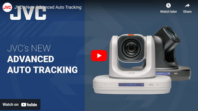 JVC PTZ Cameras Get New Powerful Advanced Auto Tracking