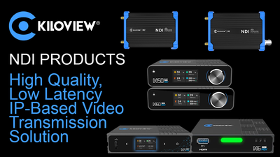 Create an NDI Production System for Live Streaming with Kiloview Converters