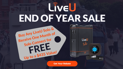 LiveU End of Year Sale