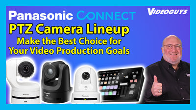 Panasonic Offers Complete Live Production Capabilities with PTZ Cameras, Controls & Switchers