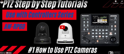 Panasonic AW-RP60 PTZ Controller video tutorial
