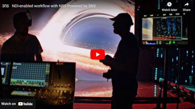 Newtek NRS NDI enabled shared storage workflows powered by SNS